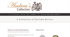 Desktop Screenshot of andreascollection.com.au